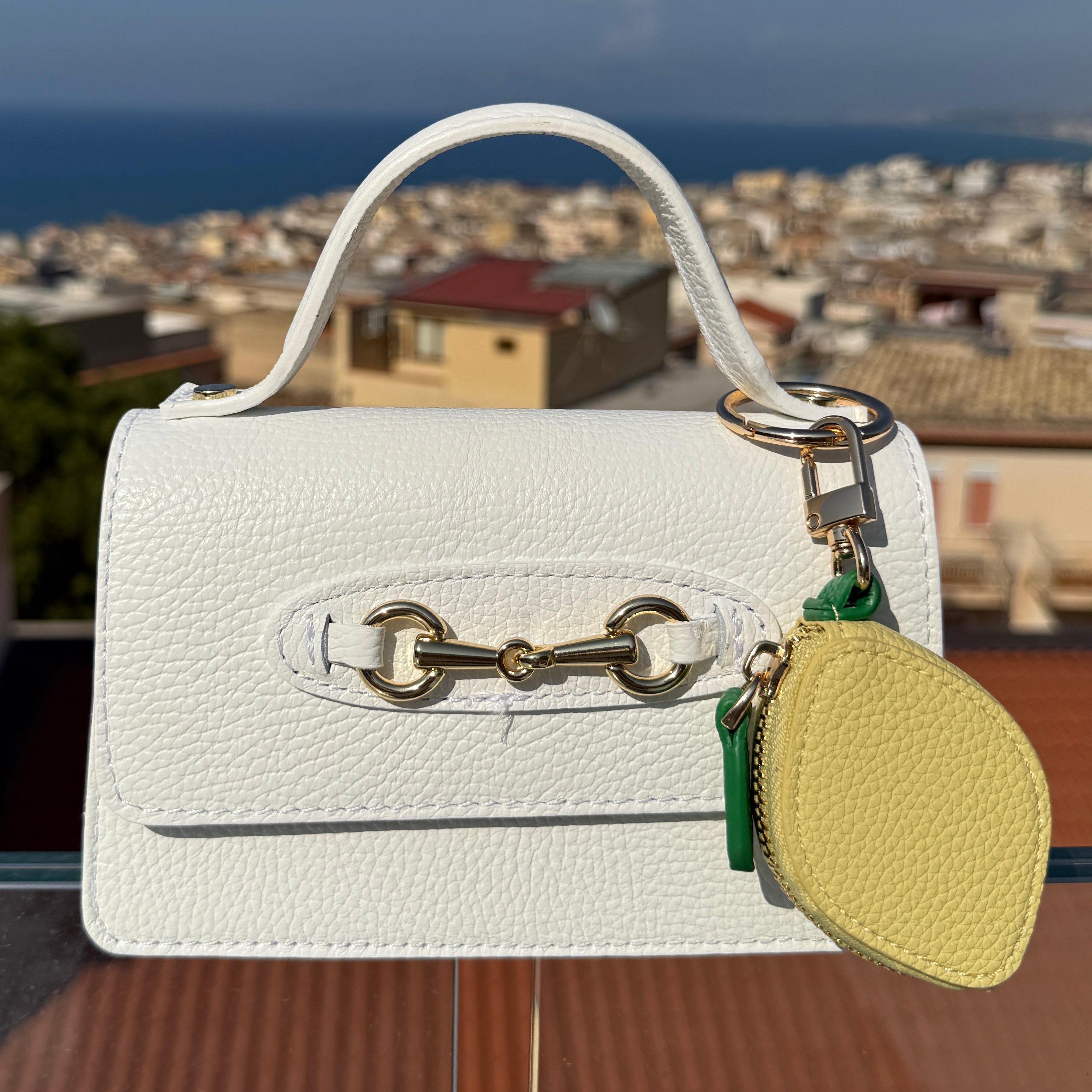 Lemon Bag Charm Coin Purse