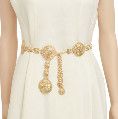 Roman Coin Link Belt