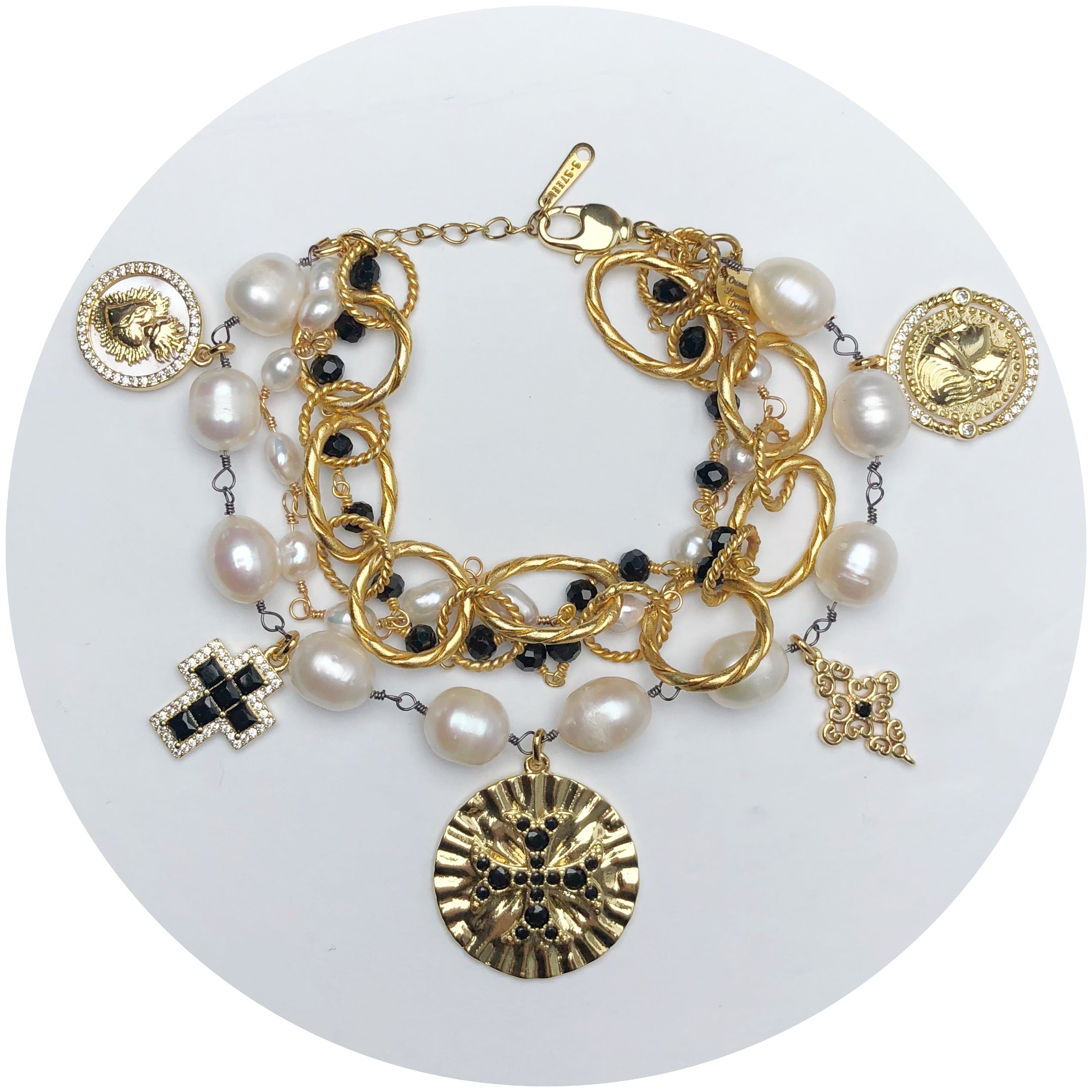 Palazzolo Baroque Pearl Bracelet