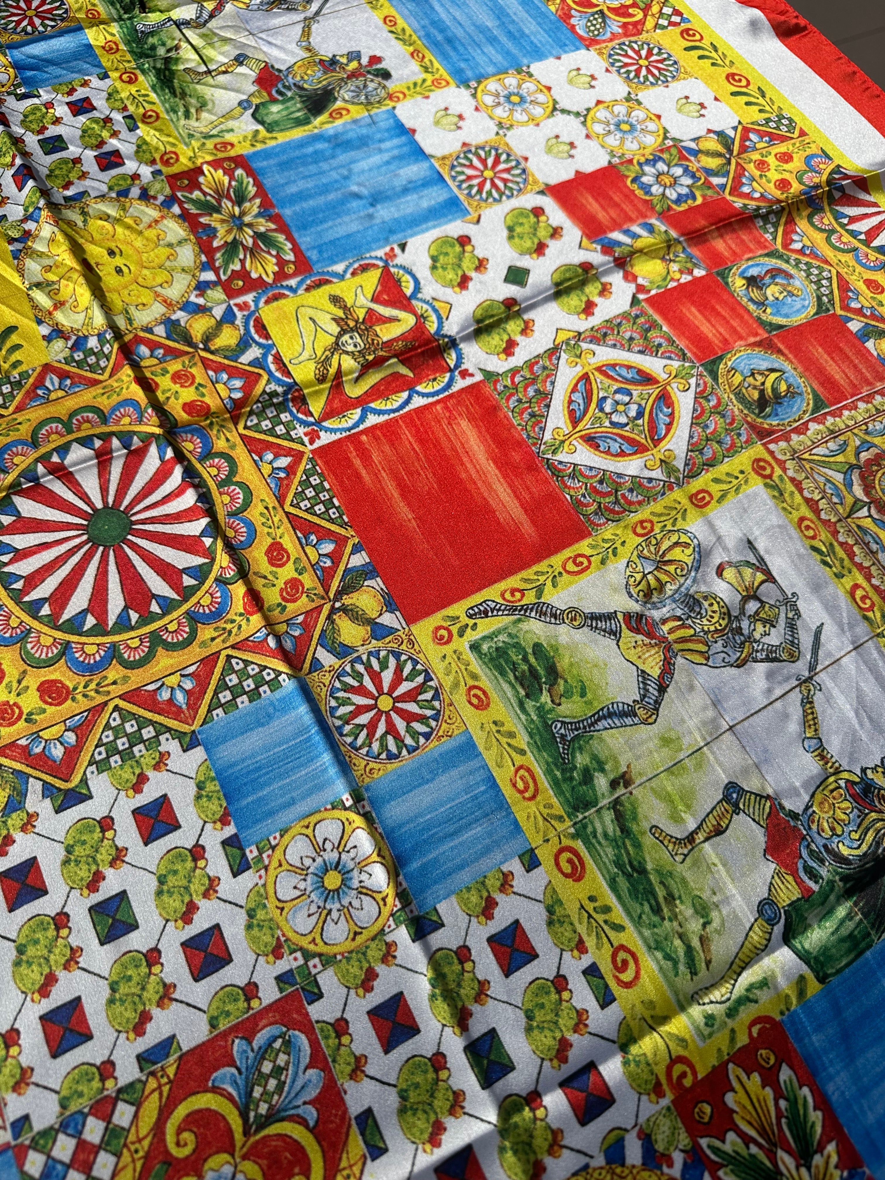 Trinacria Siciliana Foulard - Dolce Vita Chic