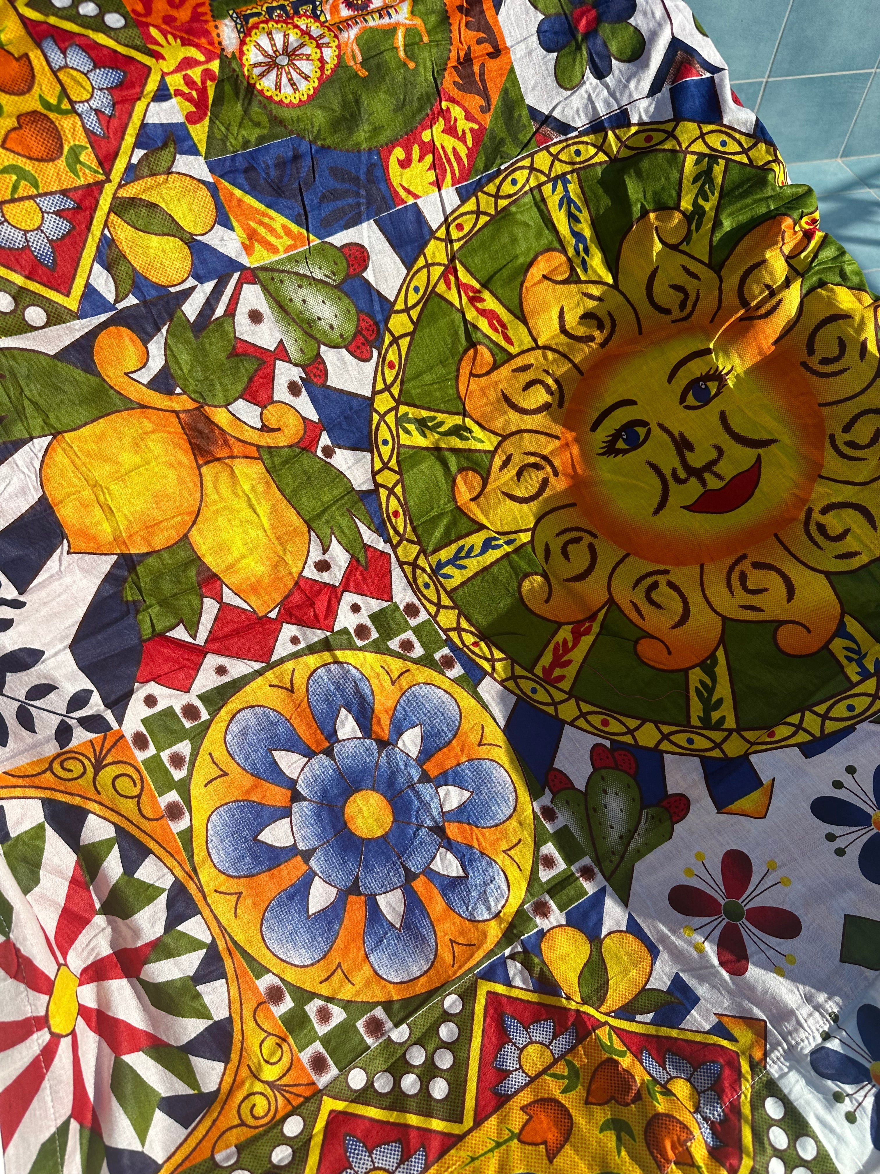 Sicilian Sun Beach Towel