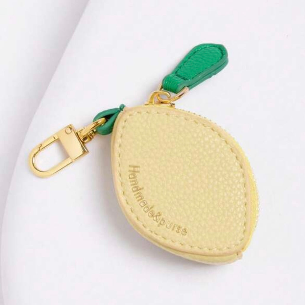 Lemon Bag Charm Coin Purse