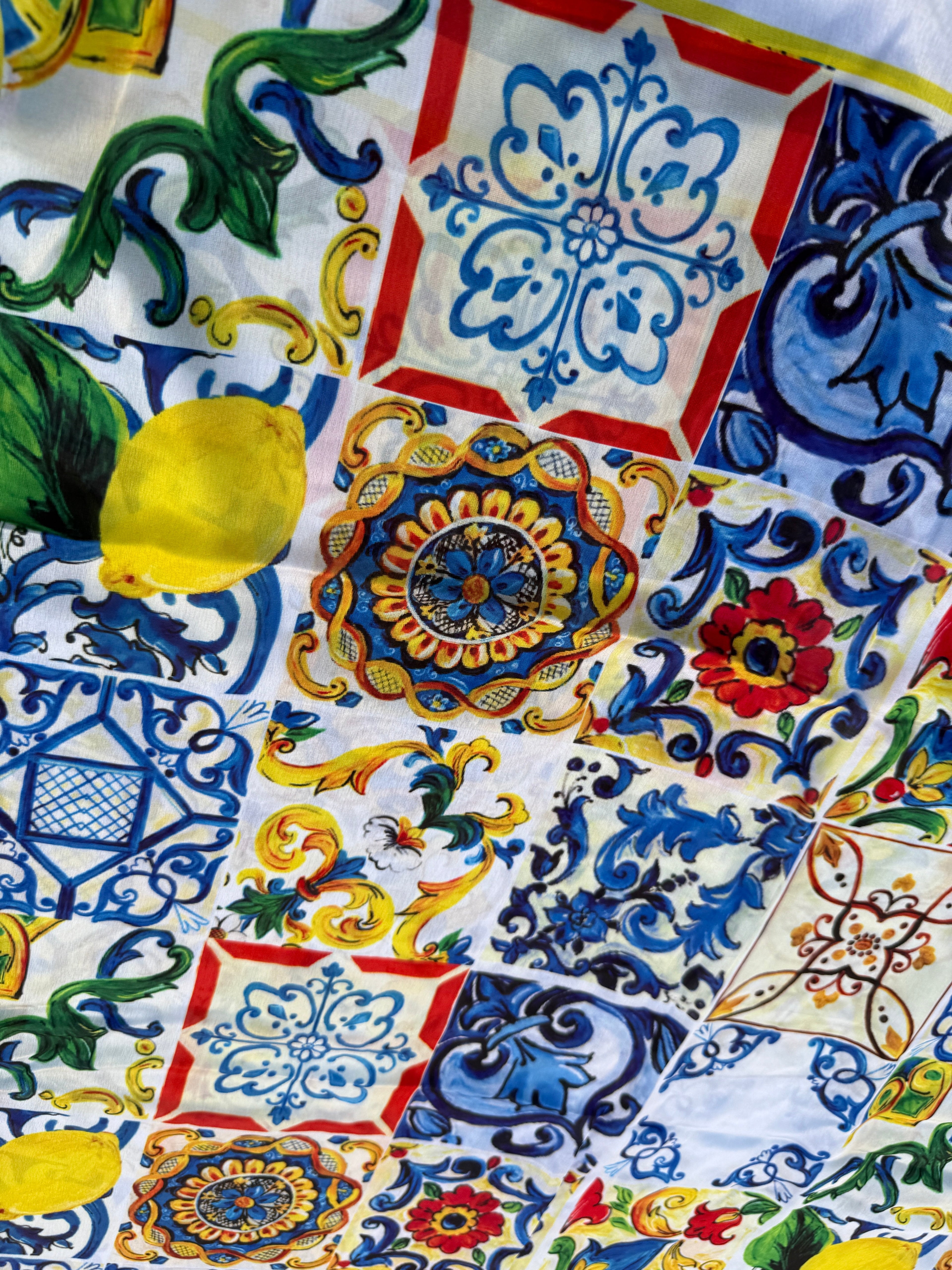 Maiolica Foulard - Dolce Vita Chic - Oriana Lamarca LLC