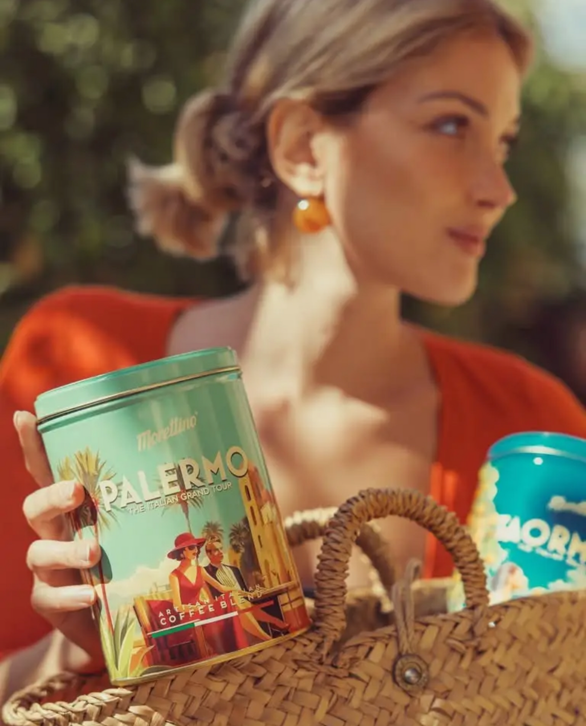 Morettino "Palermo" Ground Coffee in Tin - 250g - Oriana Lamarca LLC
