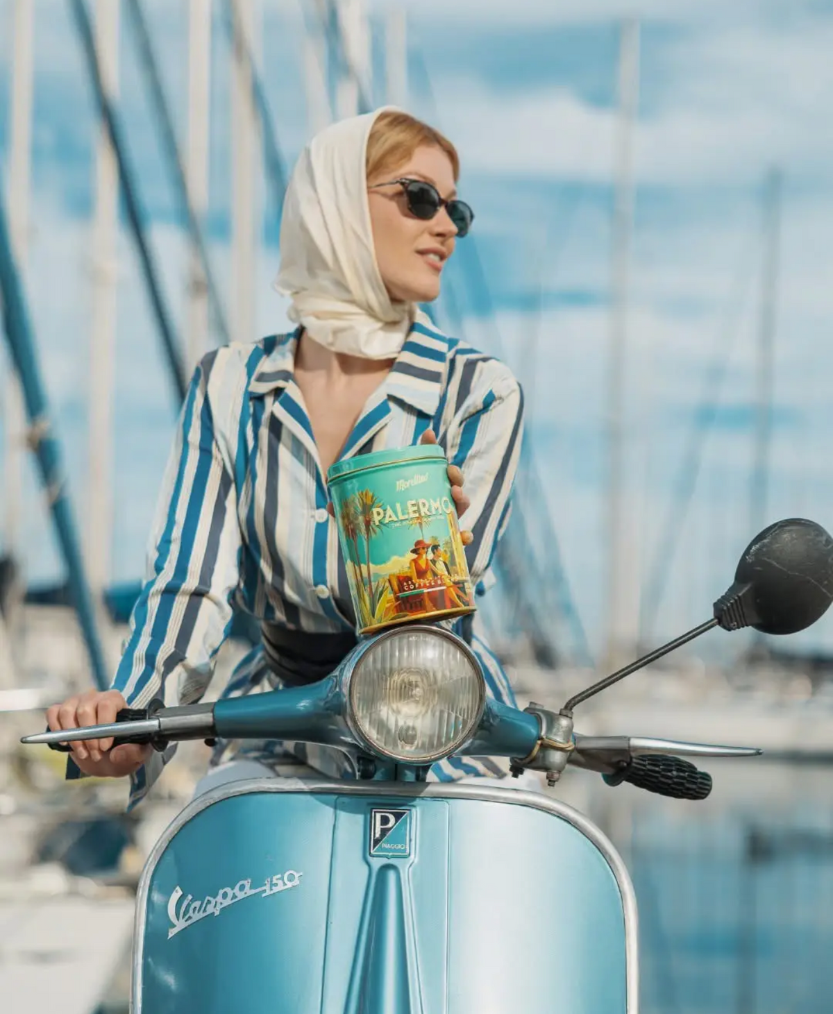 Morettino "Palermo" Ground Coffee in Tin - 250g - Oriana Lamarca LLC
