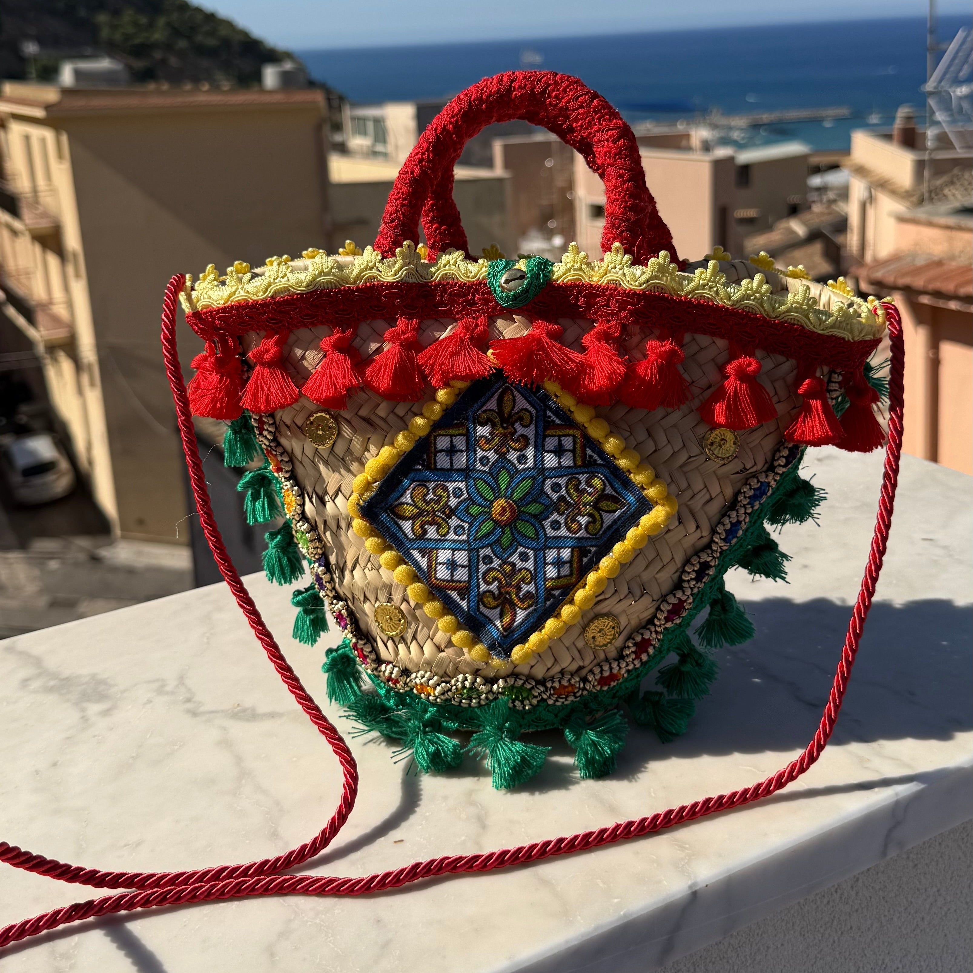 Bellezza Maiolica di Ortigia Sicilian Coffa