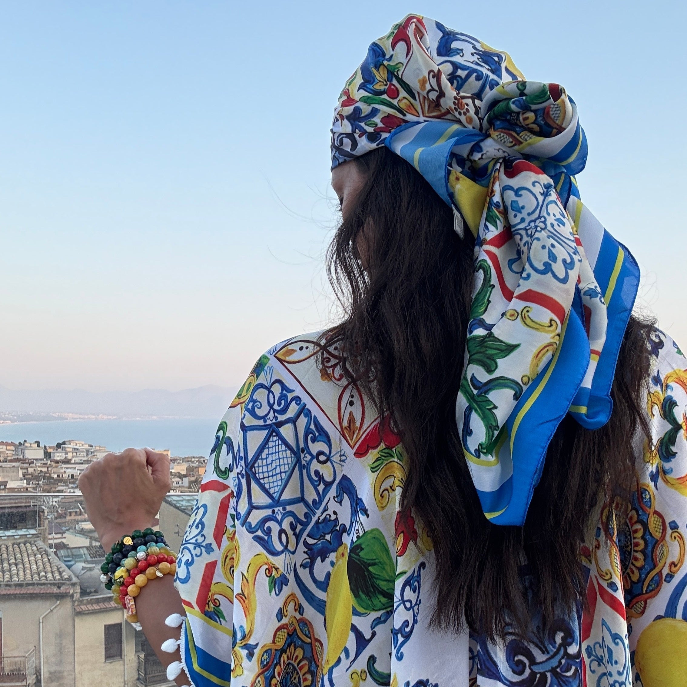 Maiolica Foulard - Dolce Vita Chic - Oriana Lamarca LLC