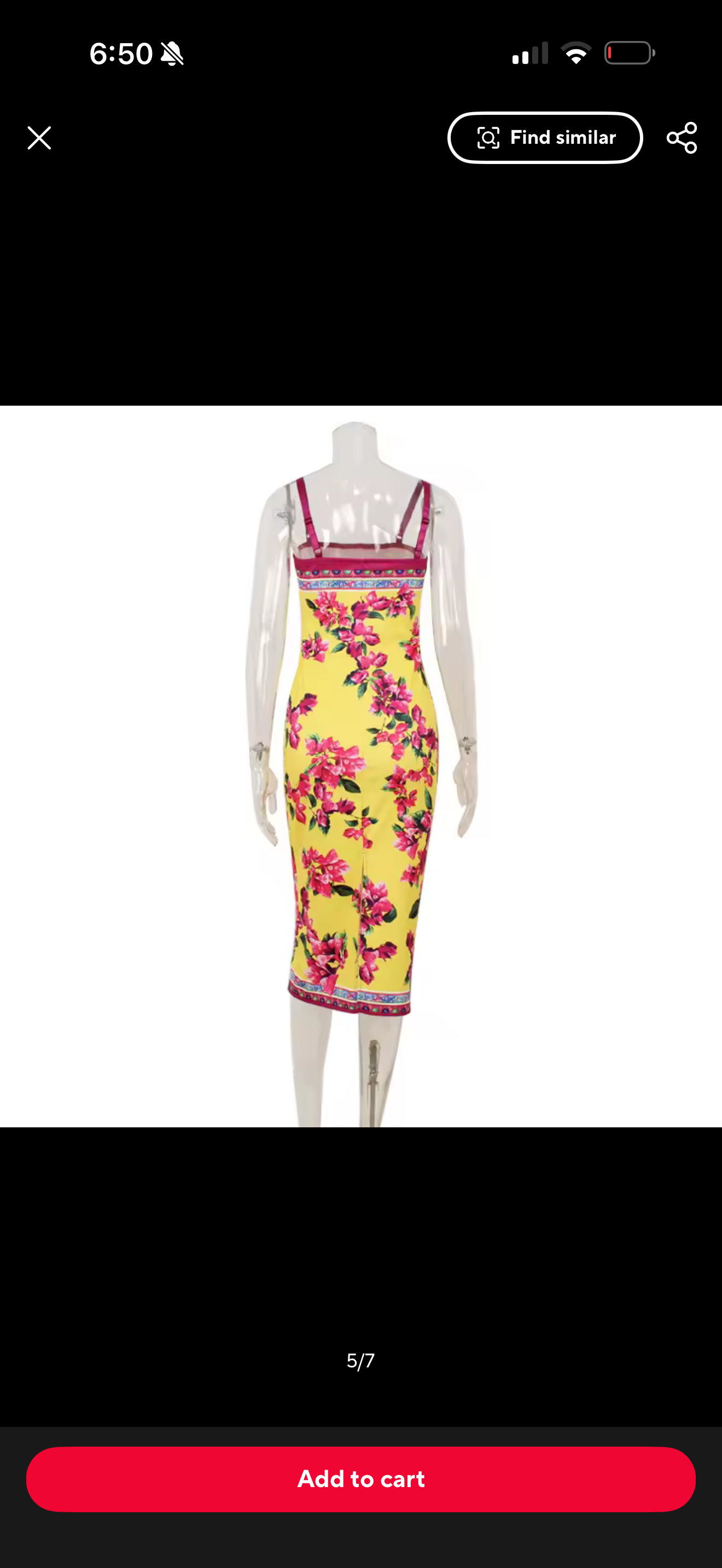 Amalfi Bloom Midi Dress by Dolce Vita Chic