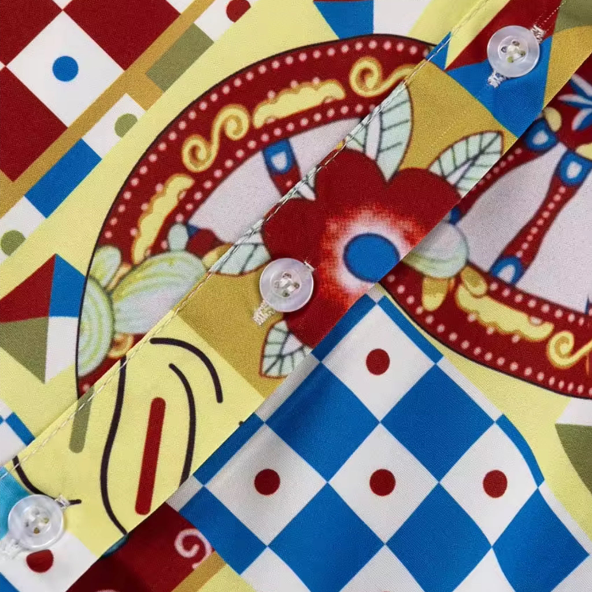 La Siciliana Print Shorts Set by Dolce Vita Chic