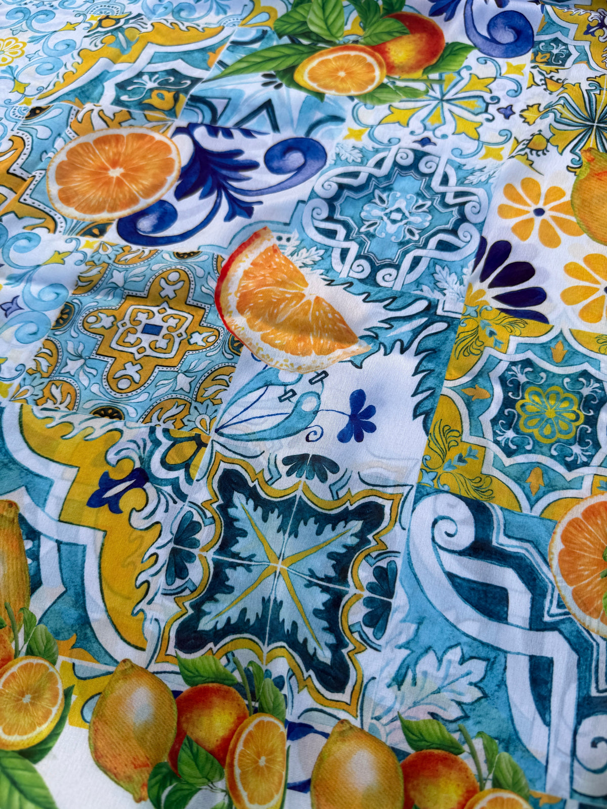Arancia Siciliana Foulard Dress - Dolce Vita Chic