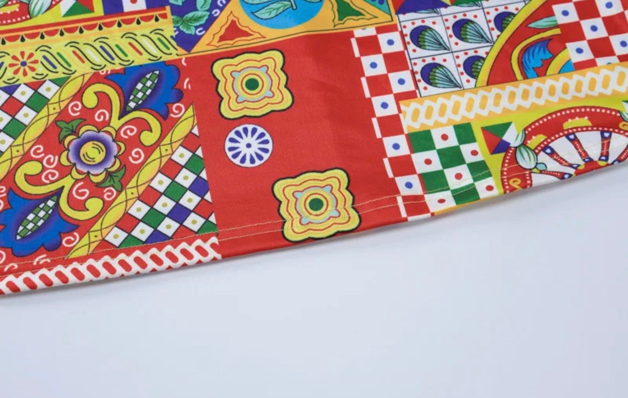 La Siciliana Halter Cover Up Dress by Dolce Vita Chic