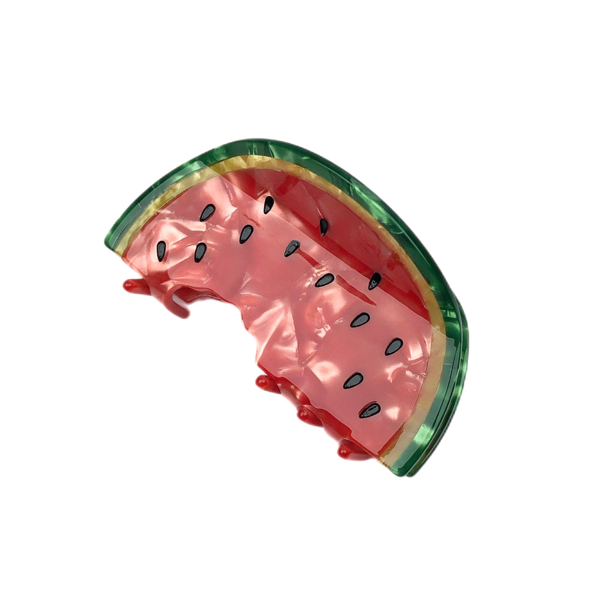 Watermelon Acrylic Hair Clip