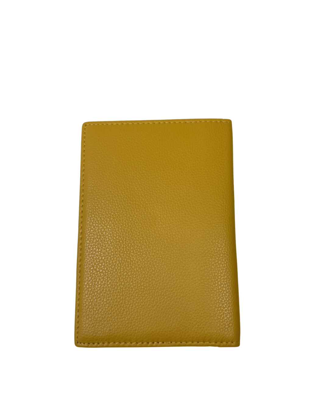 Yellow Leather Passport Cover
