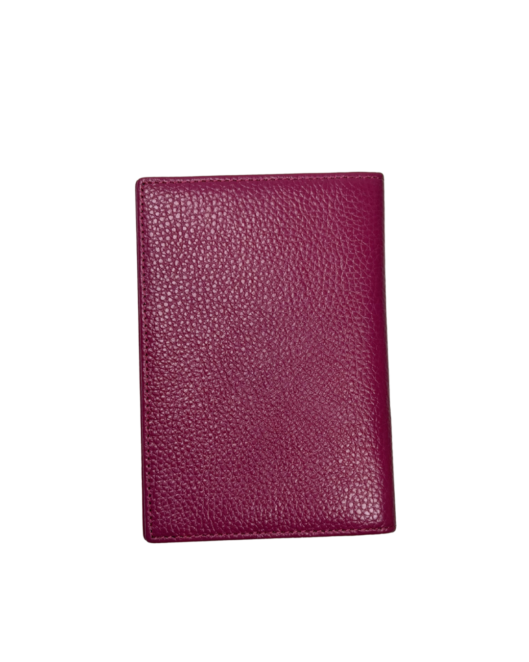 Pink Leather Passport Cover