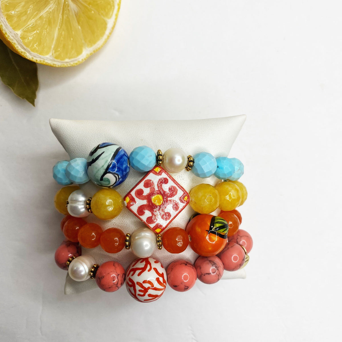 Maiolica Armparty - Oriana Lamarca LLC