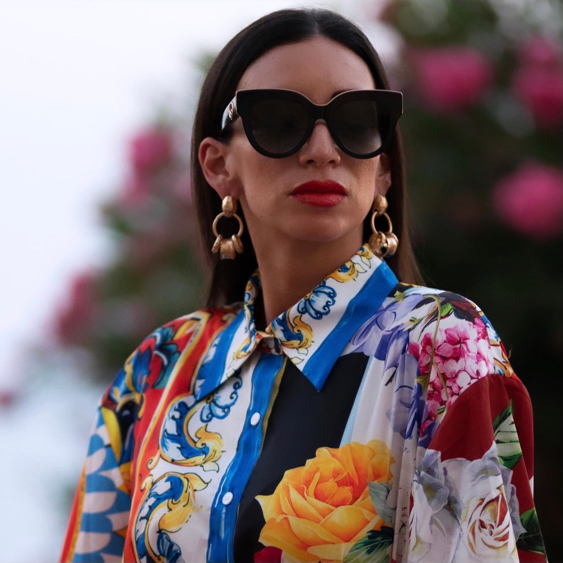 Carmela Gold Link Earring