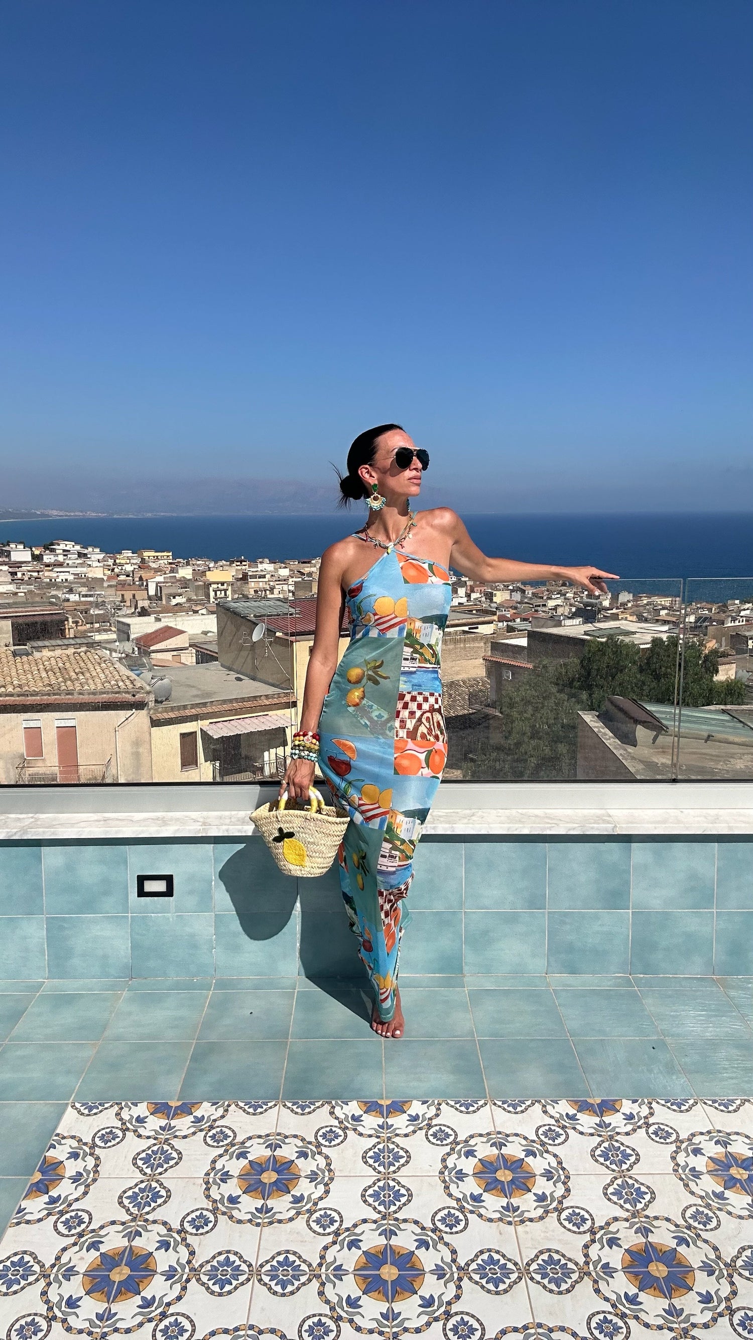 Dolce Vita Coverup Maxi Dress - My Sicilian Love Affair