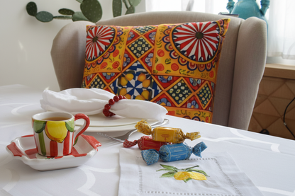 Sole Siciliano Pillow Cover