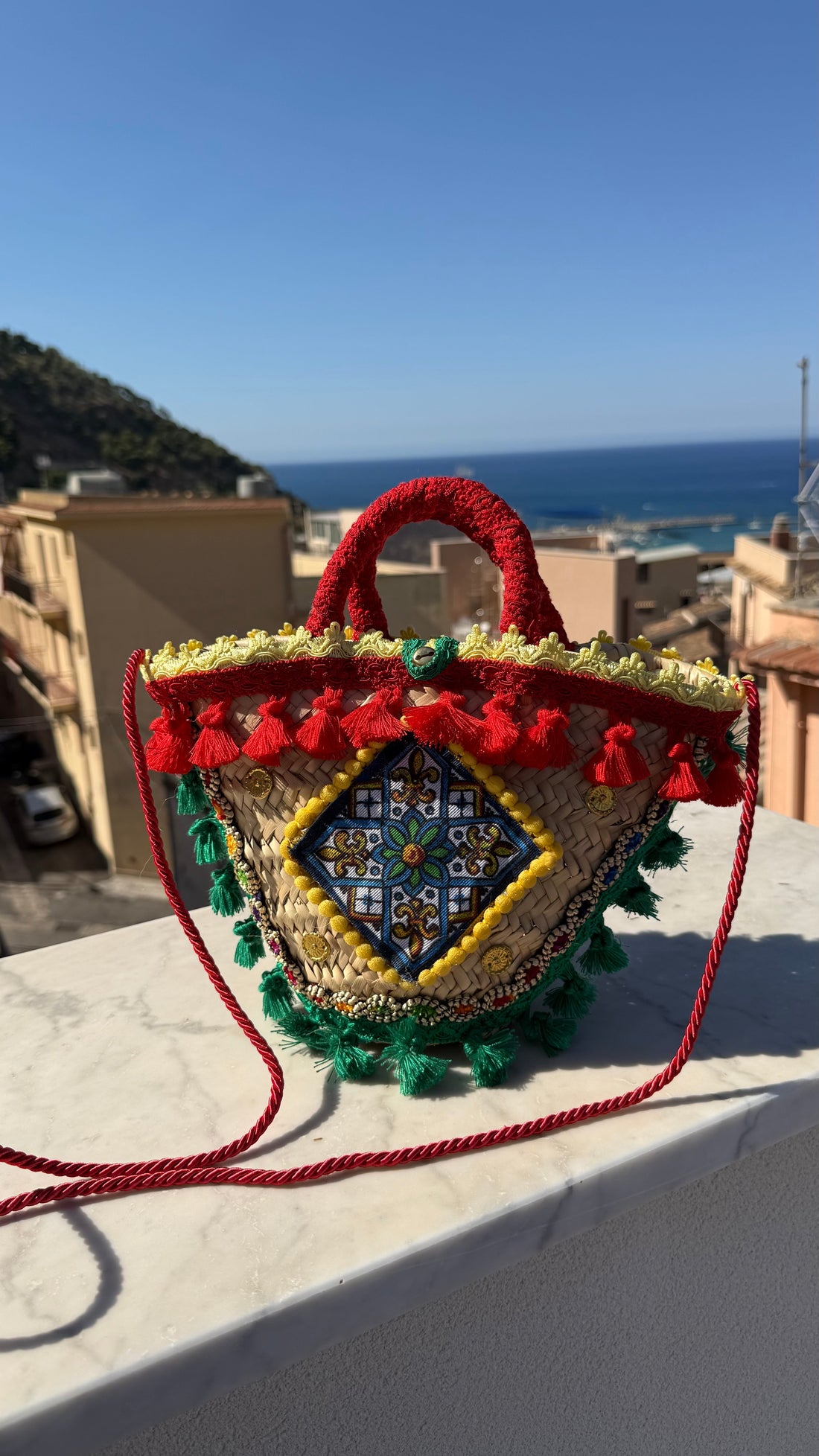 Bellezza Maiolica di Ortigia Sicilian Coffa