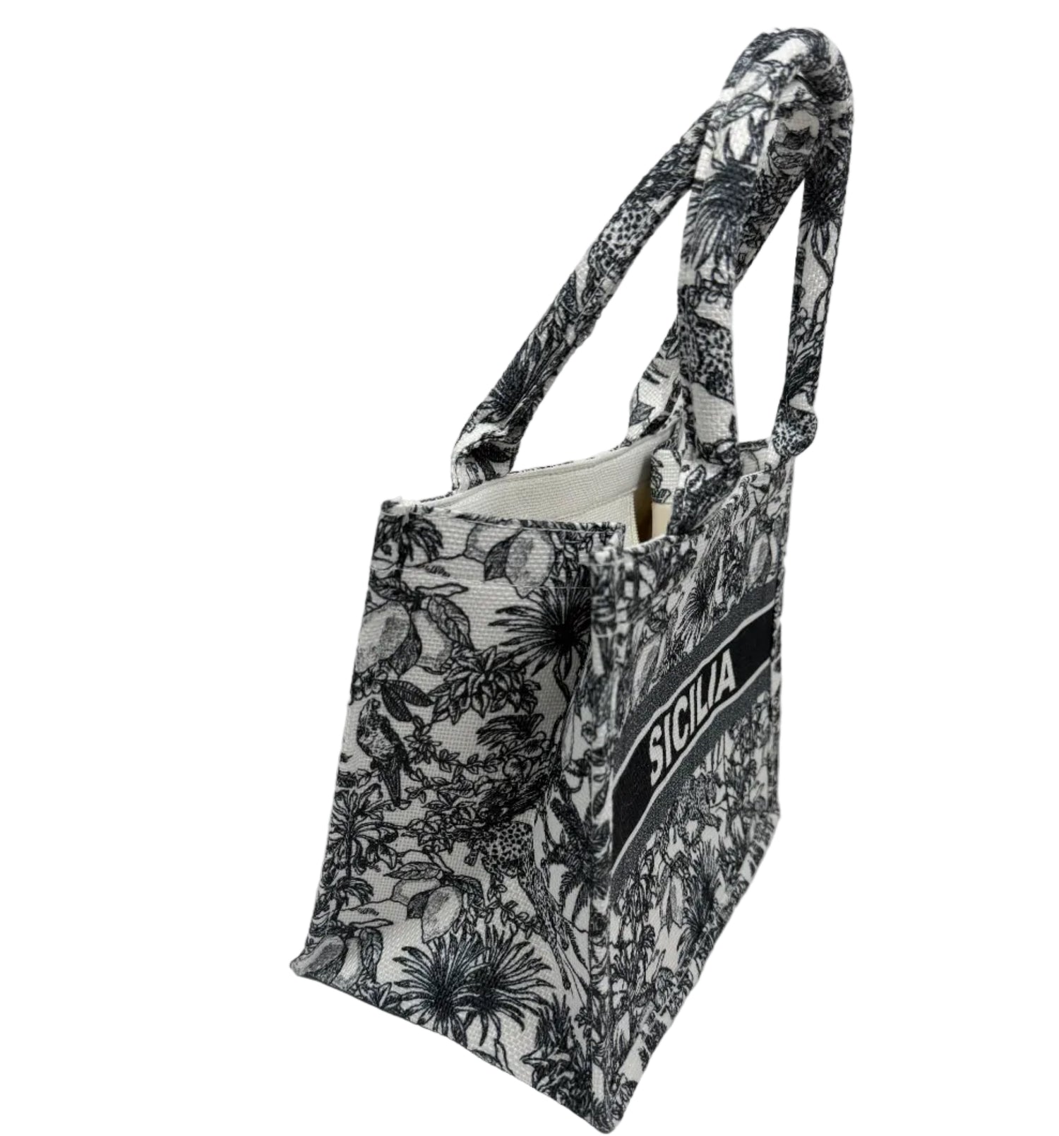 Borsetta Shopper Nero Sicilia