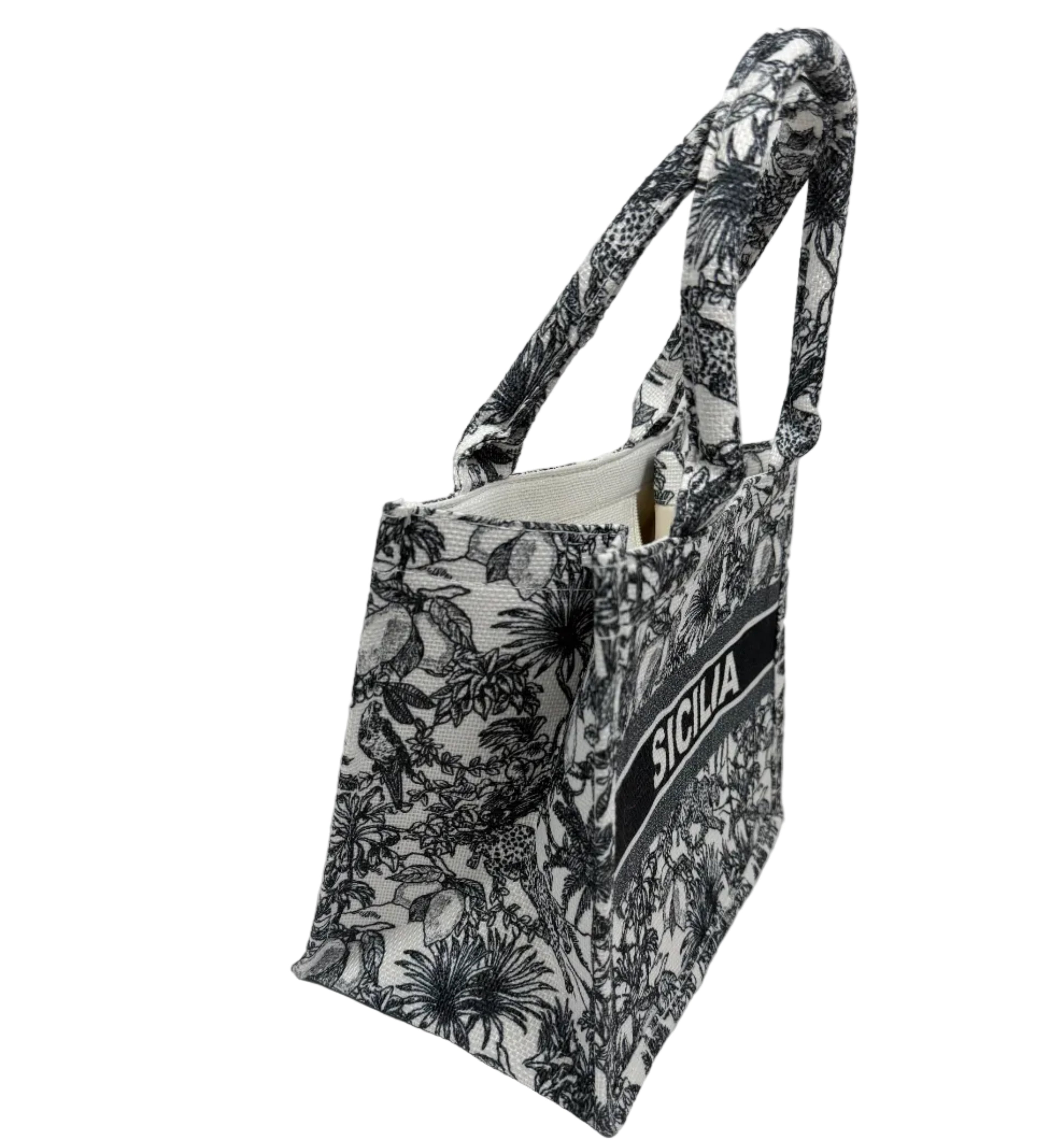 Borsetta Shopper Nero Sicilia