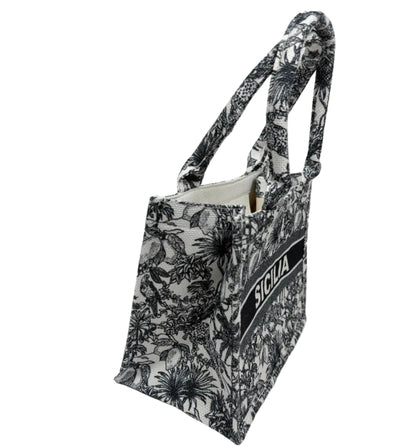 Borsetta Shopper Nero Sicilia