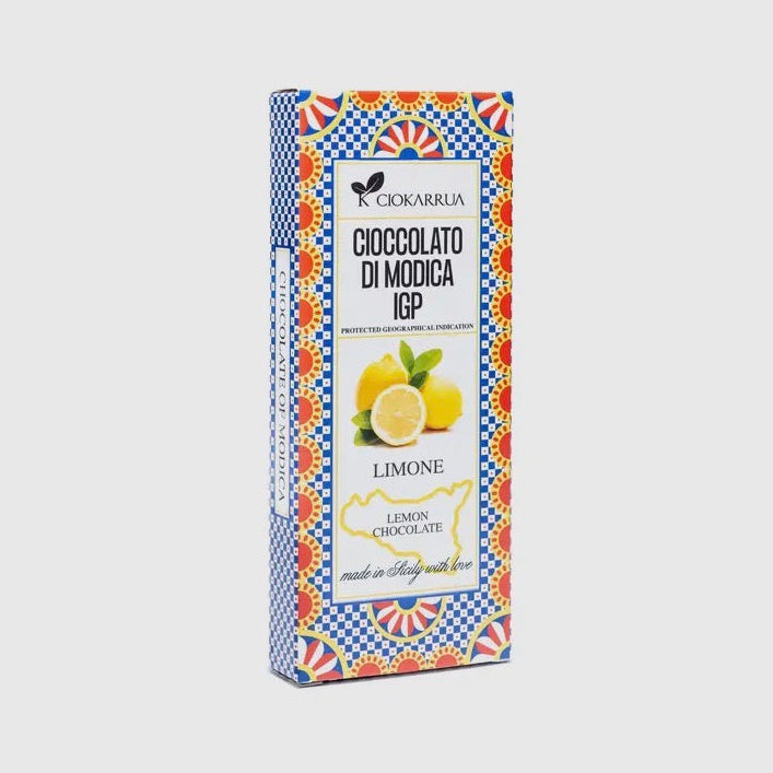 Cioccolato di Modica with Sicilian Lemon