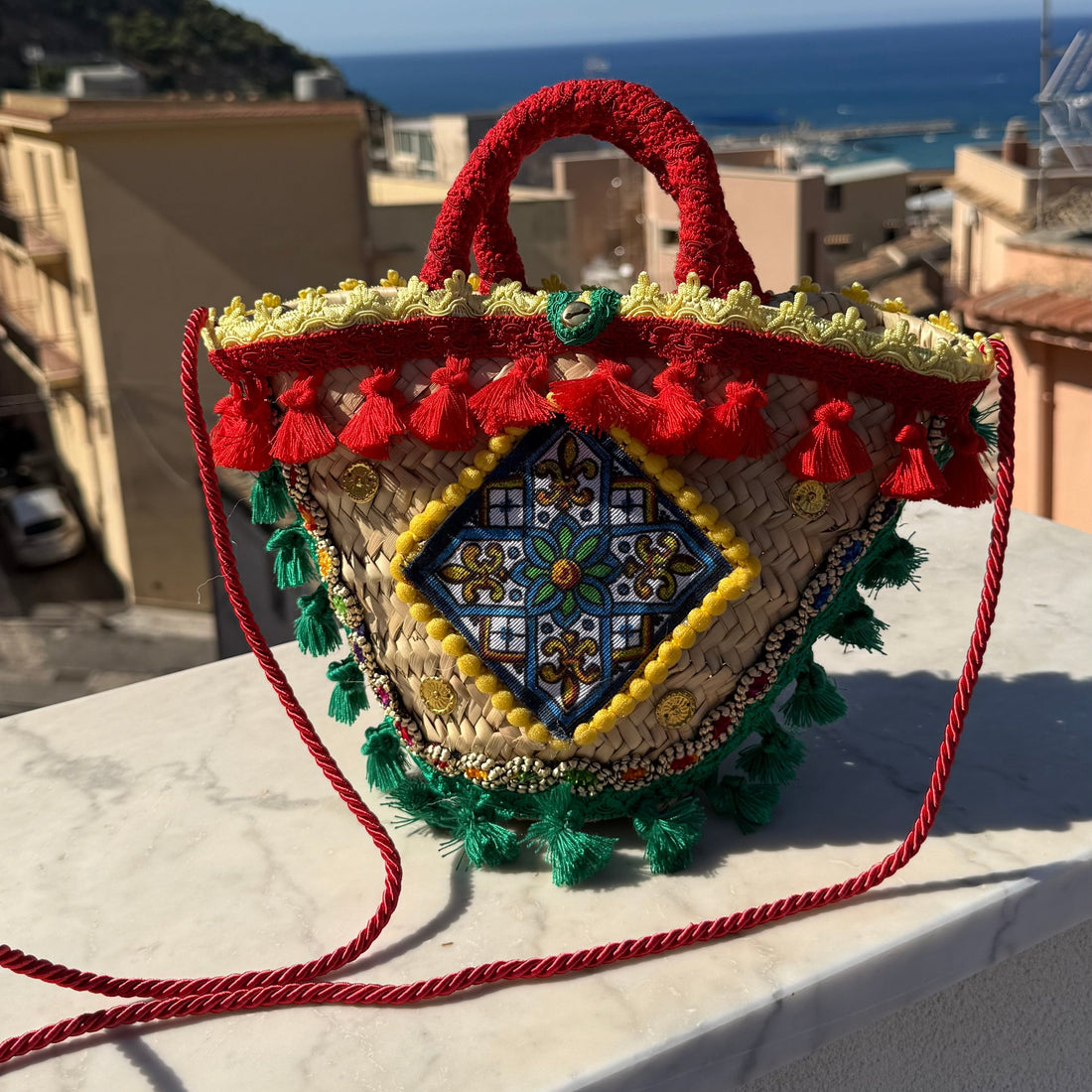 Bellezza Maiolica di Ortigia Sicilian Coffa