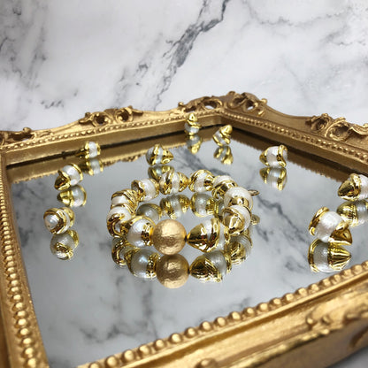 Pearl Bezel Bracelet