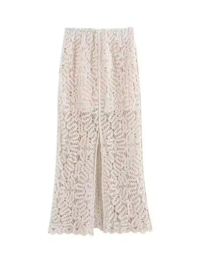 Portofino Crochet  Midi Skirt by Dolce Vita Chic