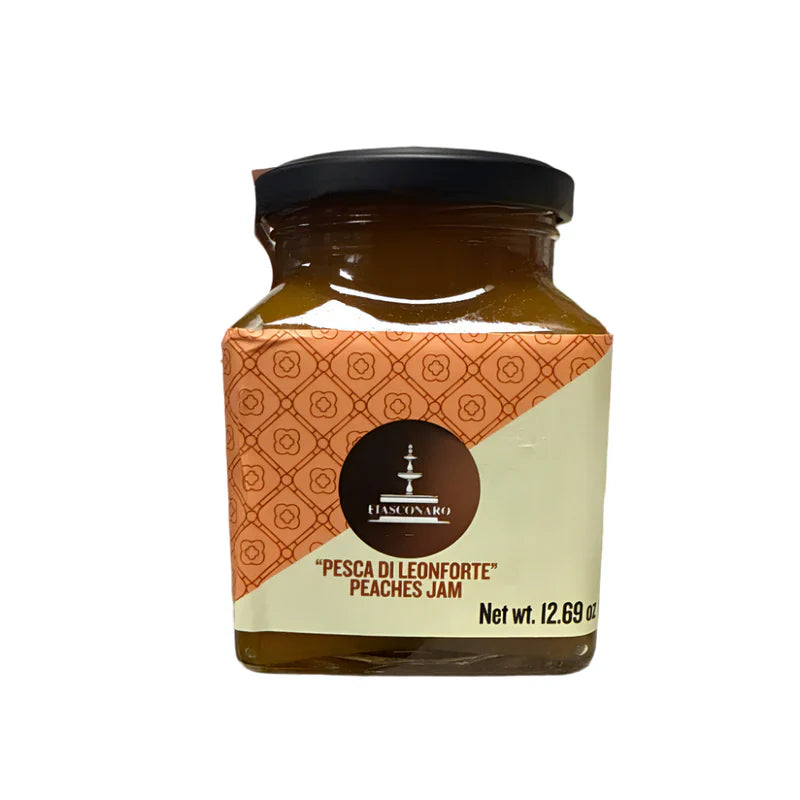 Sicilian "Pesche Di Leonforte" Peach Jam - 12oz