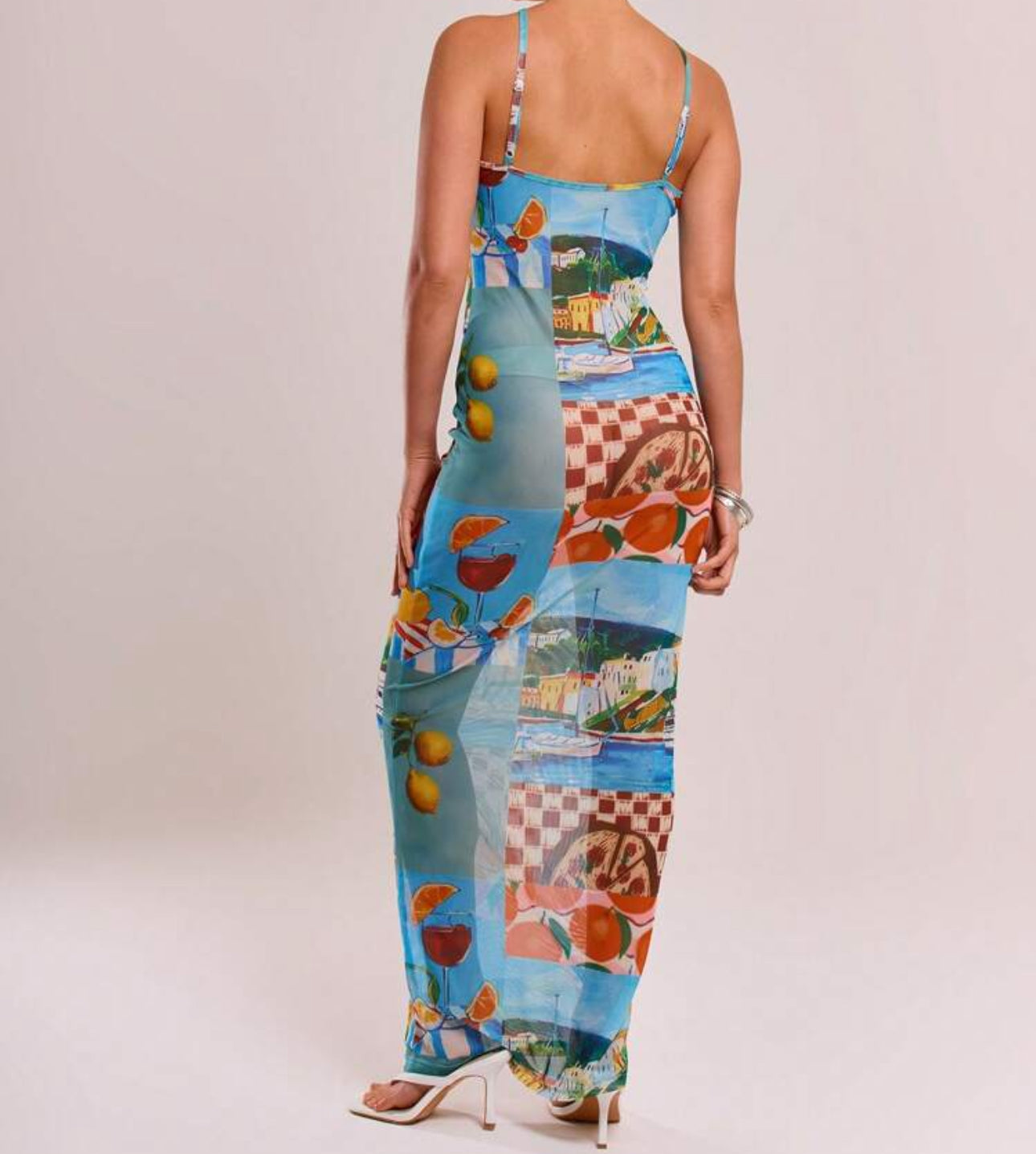 Dolce Vita Coverup Maxi Dress - My Sicilian Love Affair