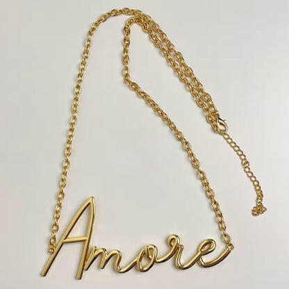 Amore Gold Chain Belt