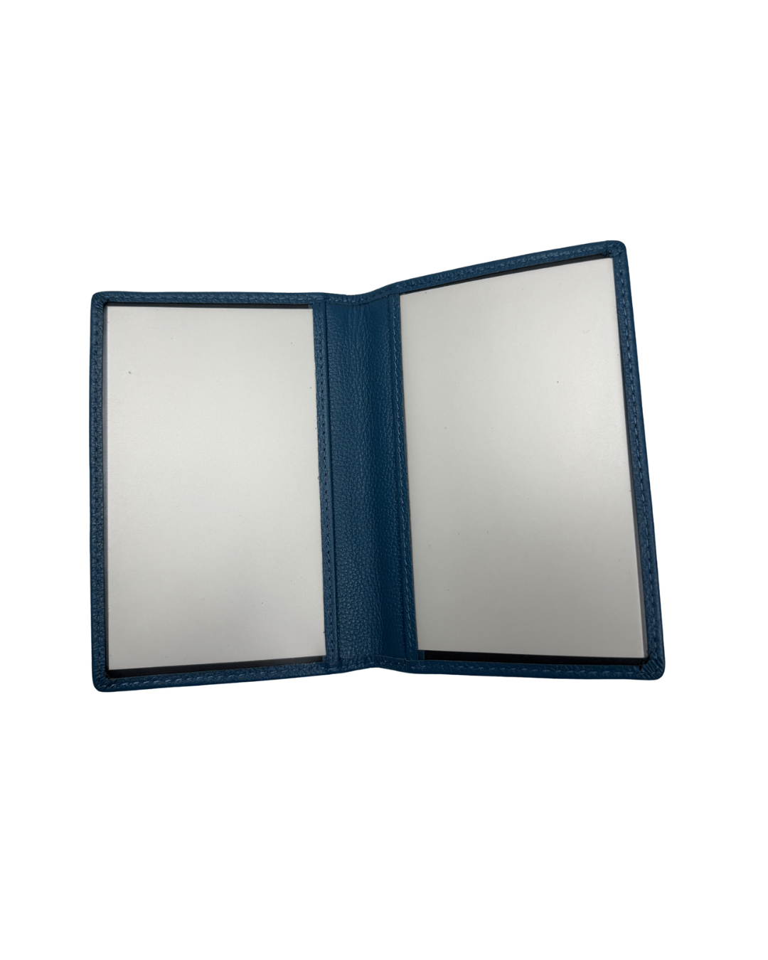 Blue Leather Passport Cover