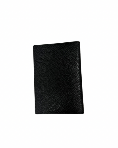 Black Leather Passport Cover