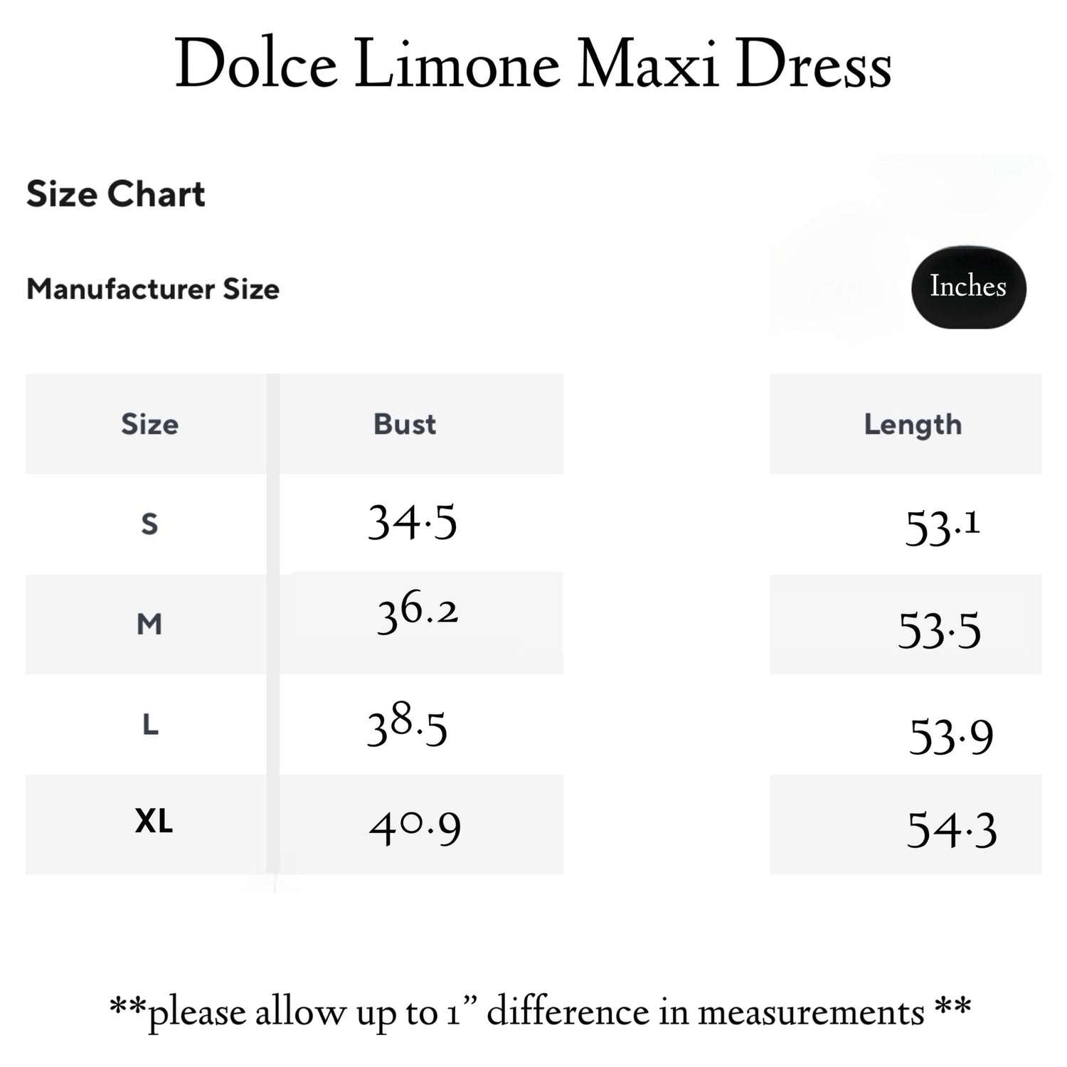 Dolce Limone Maxi Dress