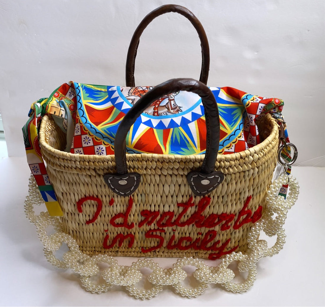 Lilliana Sicilian Print Pochette