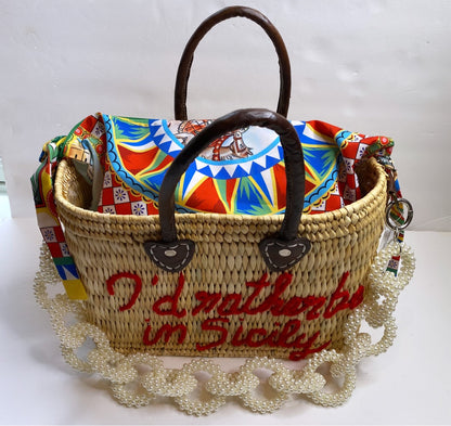 Lilliana Sicilian Print Pochette
