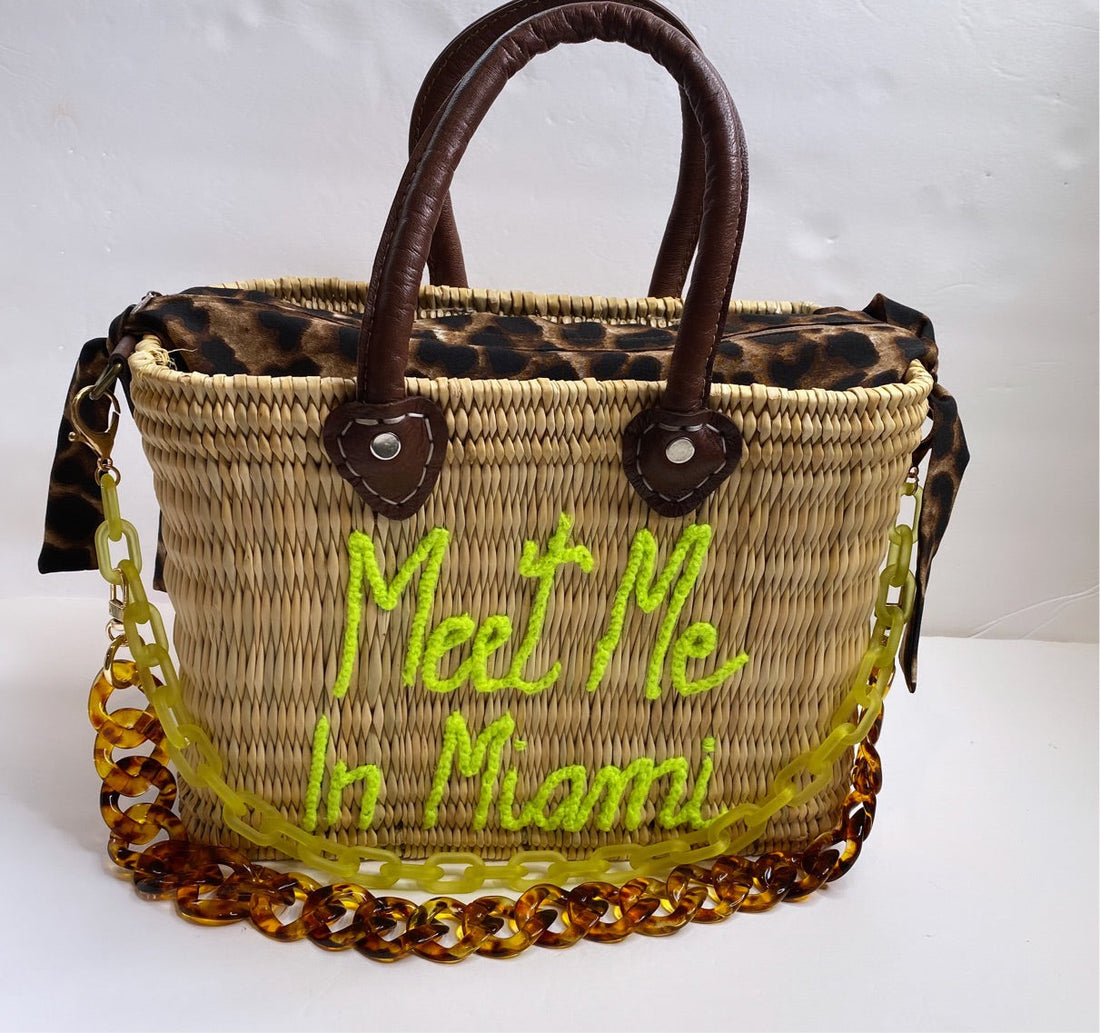 Lilliana Leopard Print Pochette