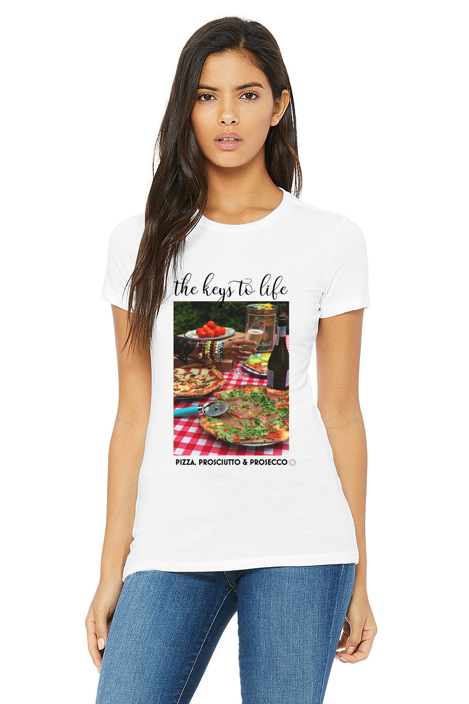 &quot;The Keys to Life&quot; T-Shirt - Oriana Lamarca LLC