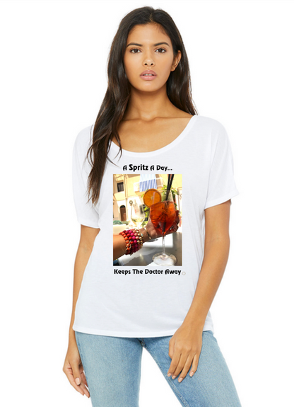 &quot;A Spritz A Day, Keeps The Doctor Away&quot; T-Shirt - Oriana Lamarca LLC